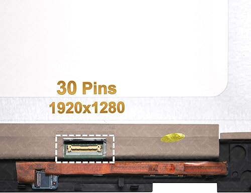Miniatura 3 de LCDOLED - Pantalla táctil LCD de repuesto para HP Envy x360 49.2ft-ds 49.2ft-ds0xxx 49.2ft-ds0000 49.2ft-ds0011dx 49.2ft-ds0012dx 49.2ft-ds0023dx