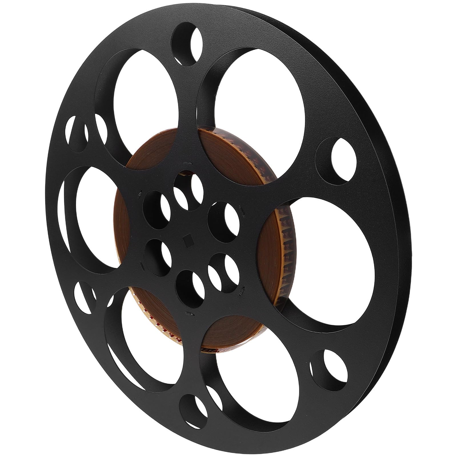 SHINEOFI Decorazione Murale Vintage in Ferro Nero Pellicola Polyester, Supporto Fotografico Facile da Installare per Premi Cinematografici e Feste a Tema Film