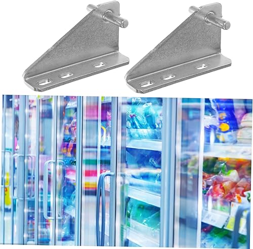 Miniatura 9 de Yardenfun Bisagras de nevera Bisagras de nevera Bisagras de puerta de congelador Bisagra de repuesto Bisagra de refrigerador Pequeña bisagra de