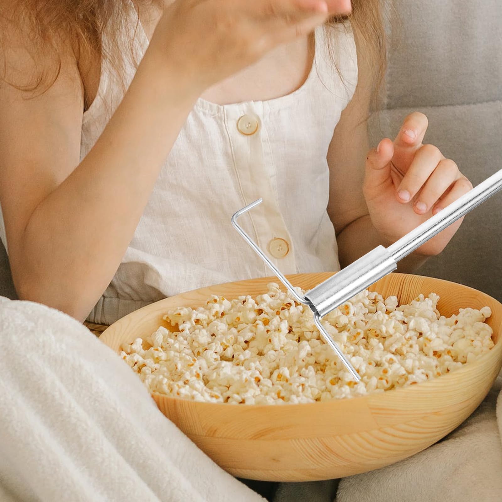 DOITOOL 1 Set di bastoncini di miscelazione per popcorn per macchine per popcorn di ricambi per la macchina per popcorn in strumento per la rimozione di popcorn per macchine popcorn