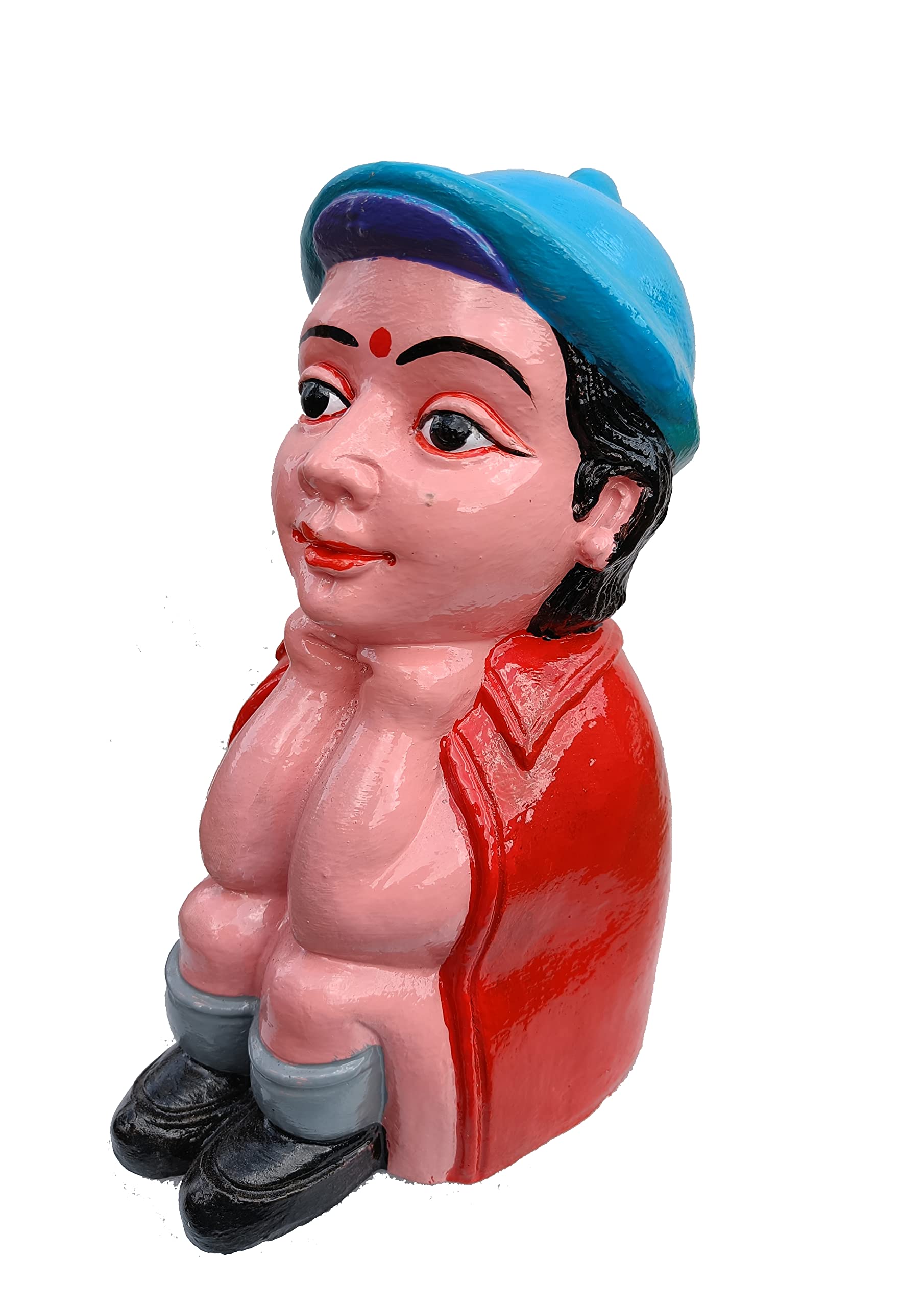 Tillage-Terracotta/Clay Piggy Bank // Coin Bank//Money Bank//Decorative Piece for Children and Home.(Pack of 1) (Small BOY) (B09PYSNCFJ) Amazon Price History, Amazon Price Tracker