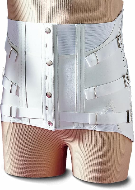 Men's Fitted Lumbosacral Back Support Corset Design Lower