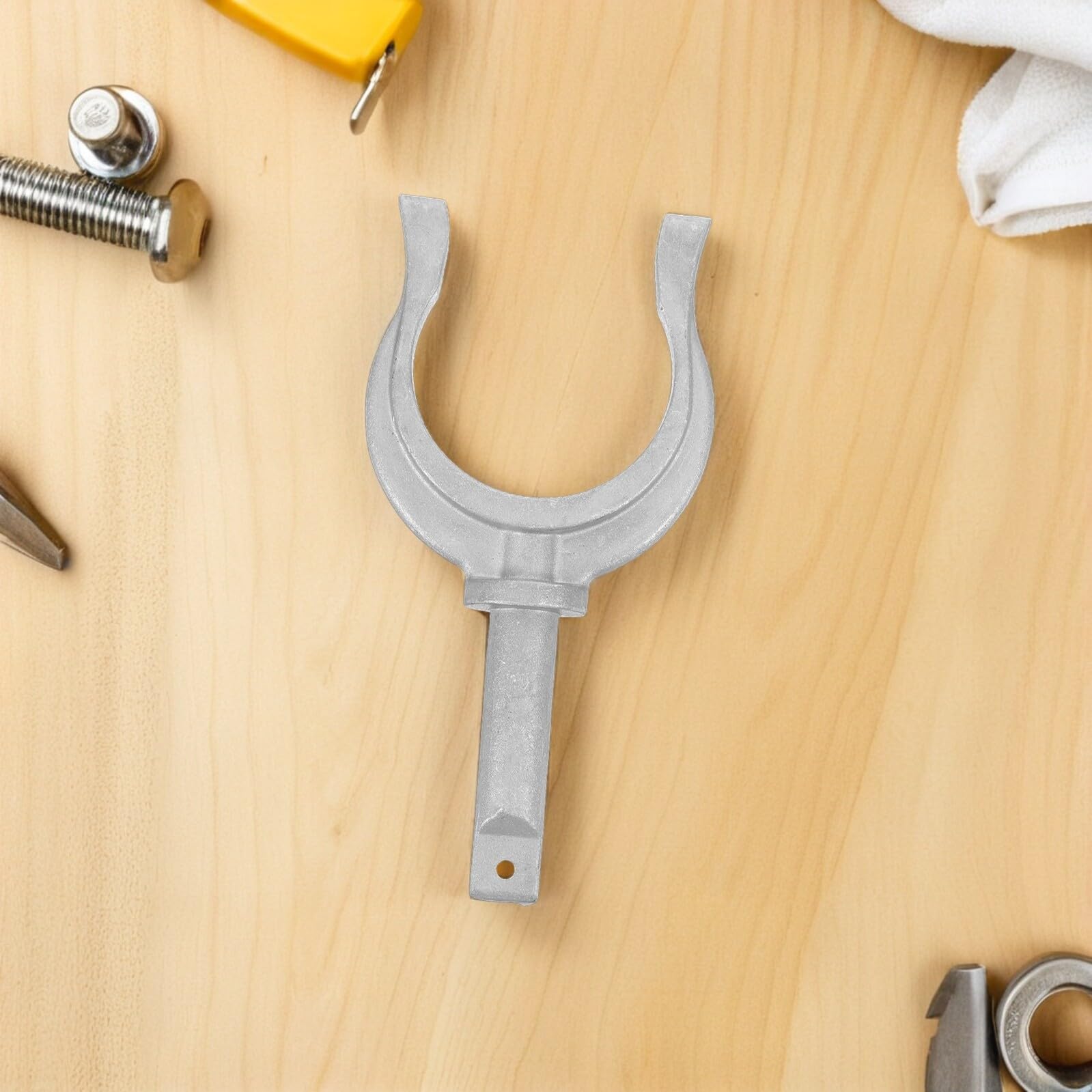 Toyvian Support de Pagaie en Alliage D'aluminium Argenté Minimisant la Résistance à l'eau Léger pour Yacht et Bateau Marin pour Accessoires de Kayak et Canoë