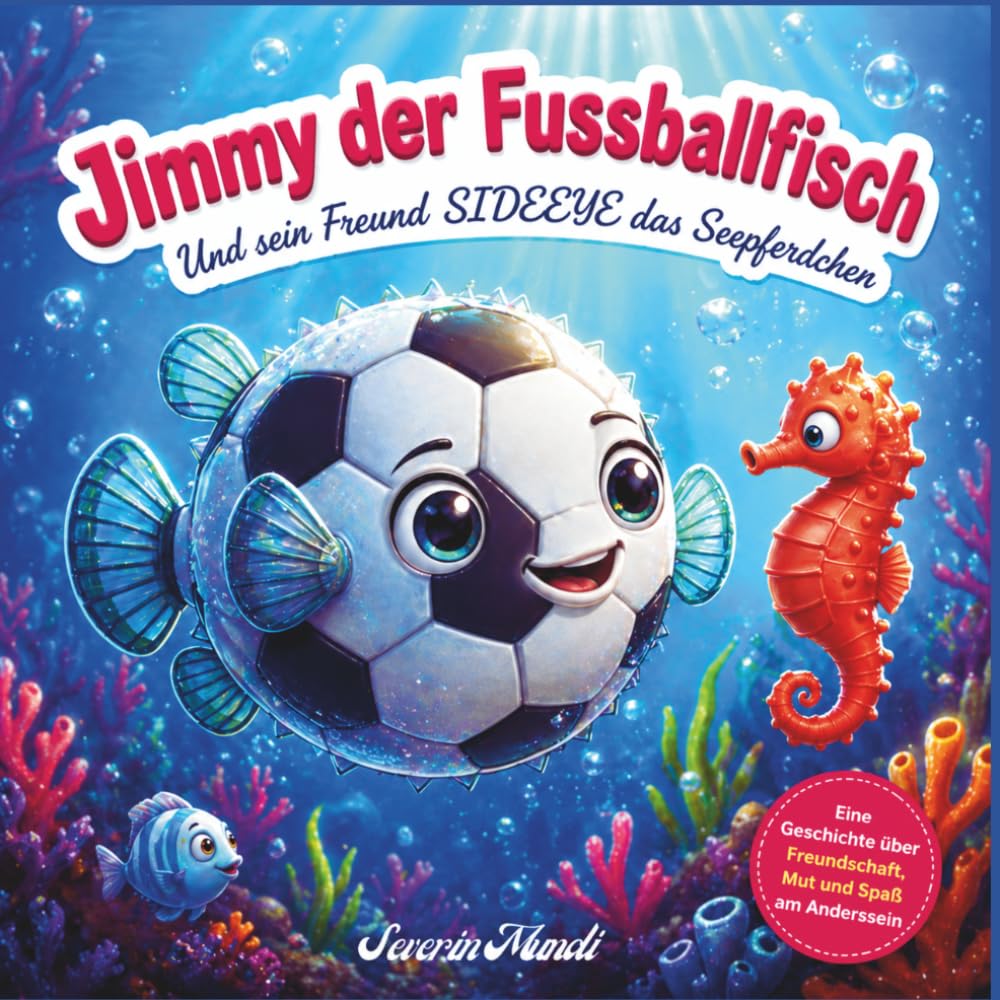 Jimmy der Fussballfisch: und sein Freund Sideeye das Seepferdchen