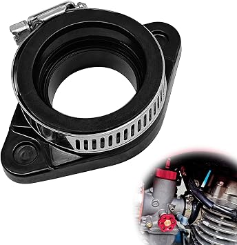 Carburetor Intake Manifold Boot, Compatible with Honda Rancher 350 Foreman 400 450 TRX350 TE TM FE FM TRX400 TRX450, Replaces# 16211-HM7-003 16210-HN5-671