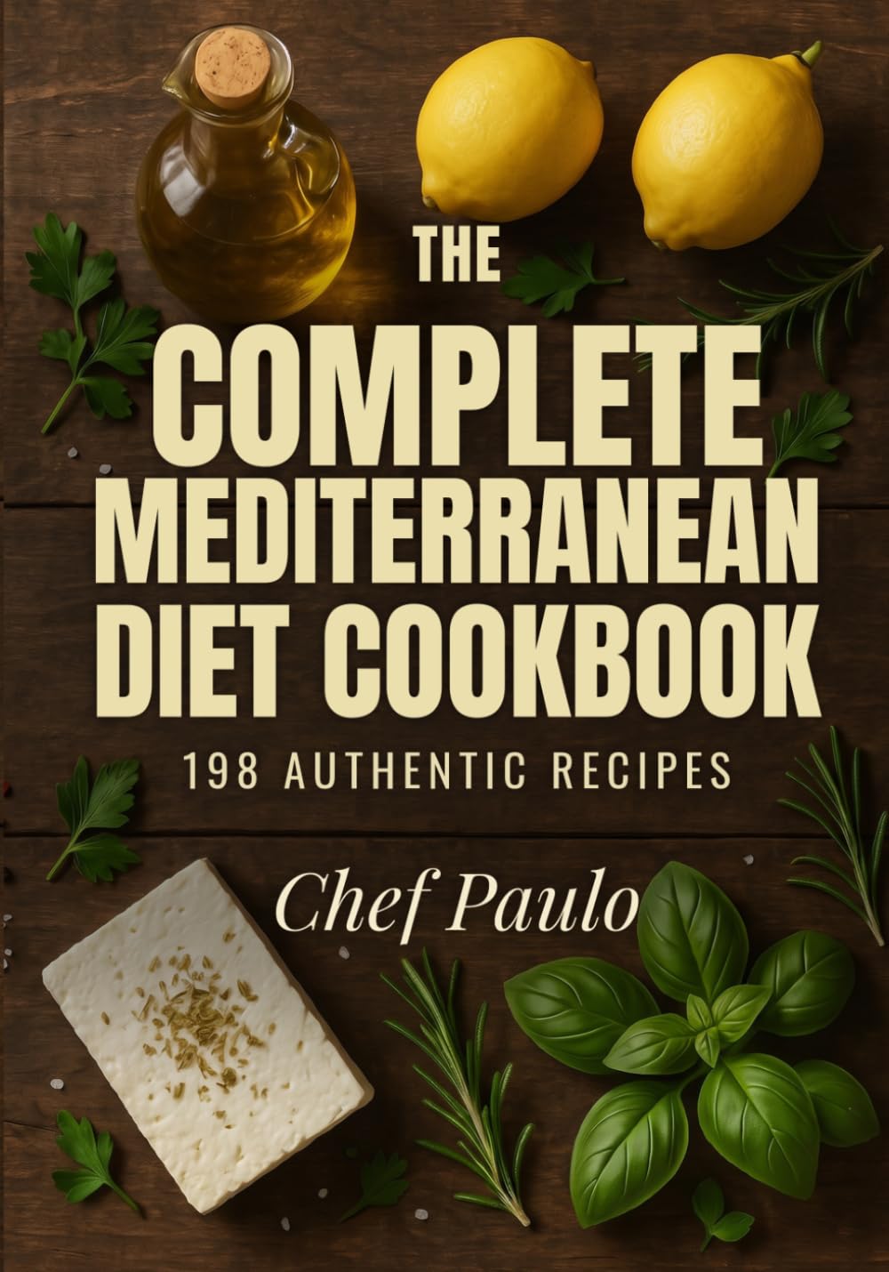 The Complete Mediterranean Diet Cookbook: 198 Authentic Recipes for Energy, Balance, and Flavorful Living (Chef Paulo's Mediterranean)