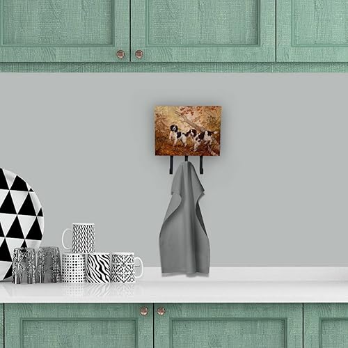 Miniatura 4 de Caroline's Treasures HEH0139TH68 Springer Spaniels by Elizabeth Halstead Correa o portallavés, ganchos de pared, ganchos para llaves, soporte para