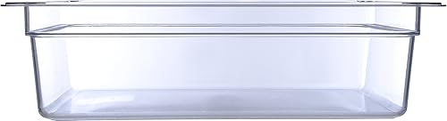 Miniatura 3 de Carlisle FoodService Products Storplus - Sartén de plástico de tamaño completo para catering, bufés y restaurantes, policarbonato de 6 pulgadas de
