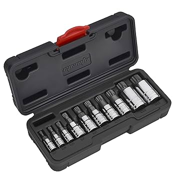 EPAuto 10-Piece XZN Triple Square Spline Bit Socket Set
