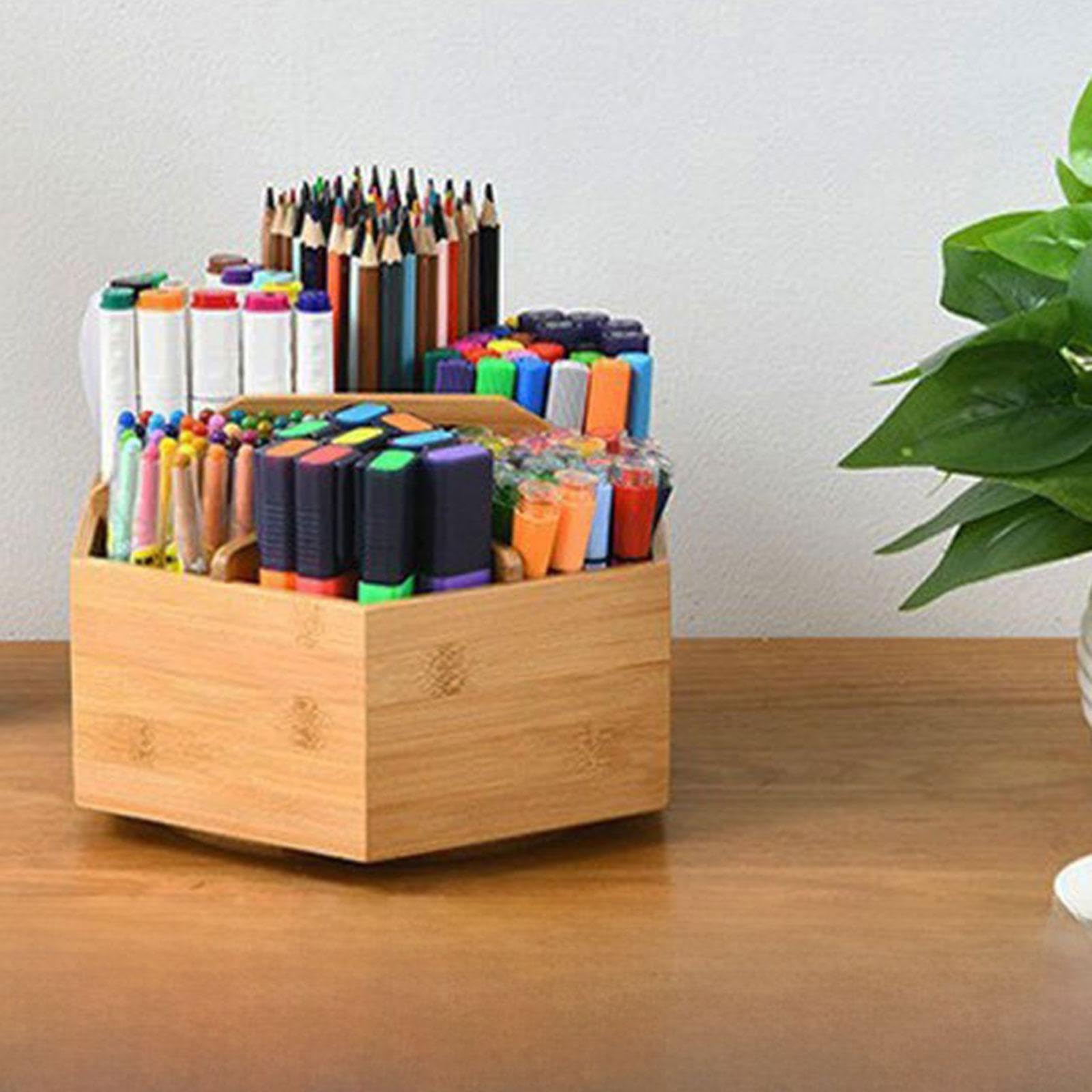 Elegante organizer da scrivania per ufficio domestico, portapenne