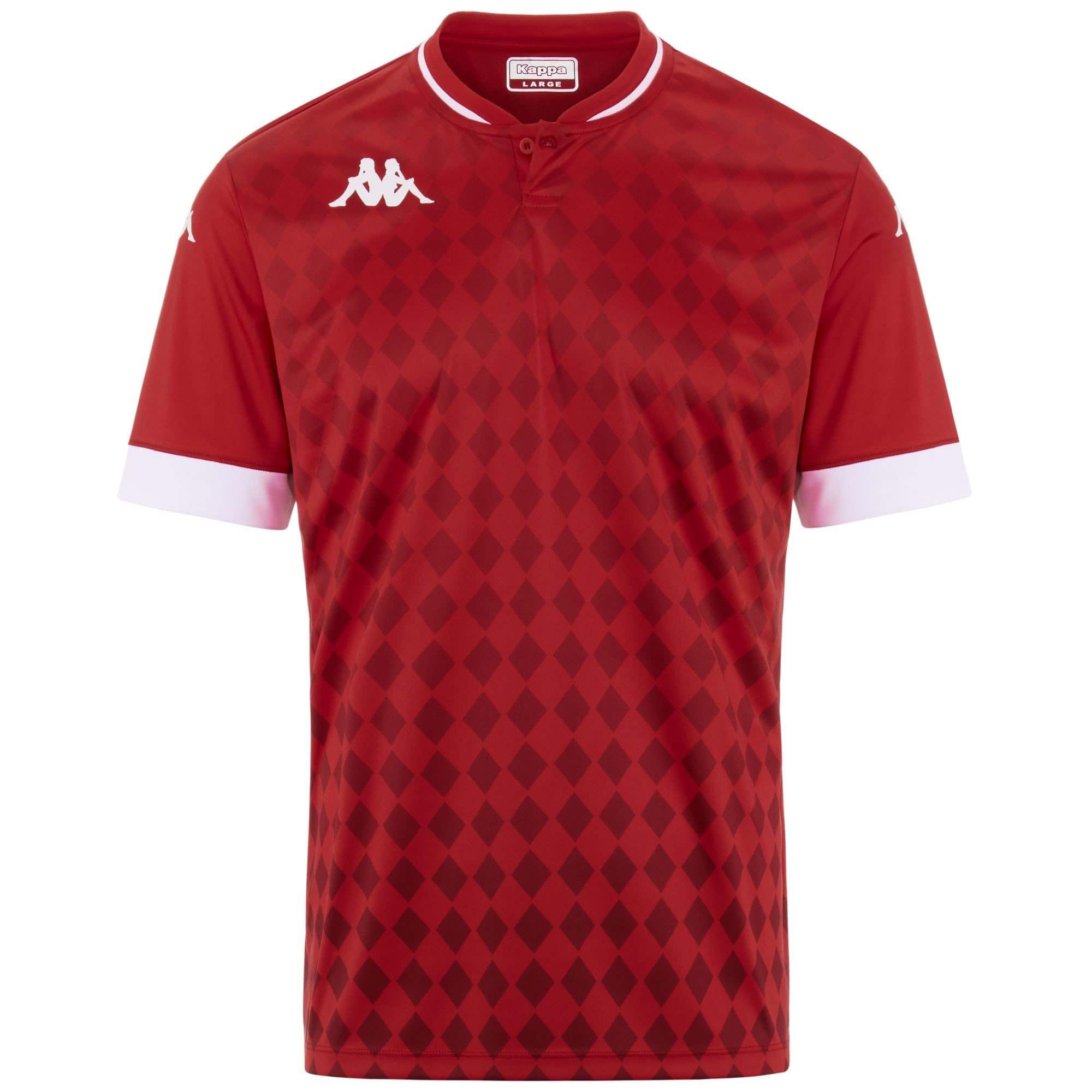 Kappa Herren Rot / Weiß Bofi, T-Shirt,
