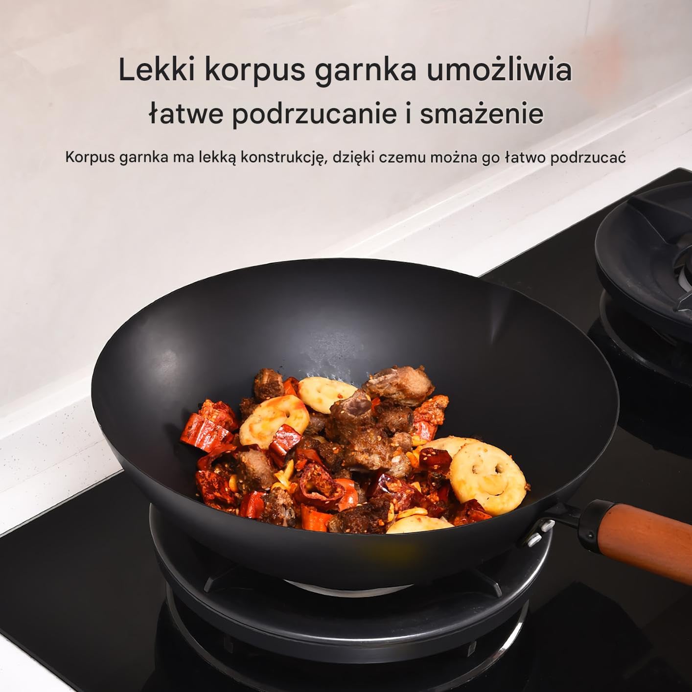 Patelnie Żelazne Do Gotowania Naczynie nieprzywierające naturalne gotowanie | Patelnia Do Domu, Kuchni, Na Kemping I Do