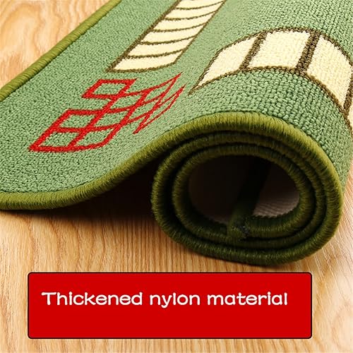 Miniatura 4 de Mahjong - Tapete antideslizante para mesa de póquer de mahjong mahjong majiang, tapete de juego de cartas Paigow de 34.65 x 34.65 pulgadas (34.6 x