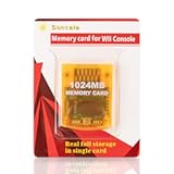 Memory Card Compatible with Gamecube and Wii Console, 1024MB Memory Card for Nintendo Gamecube