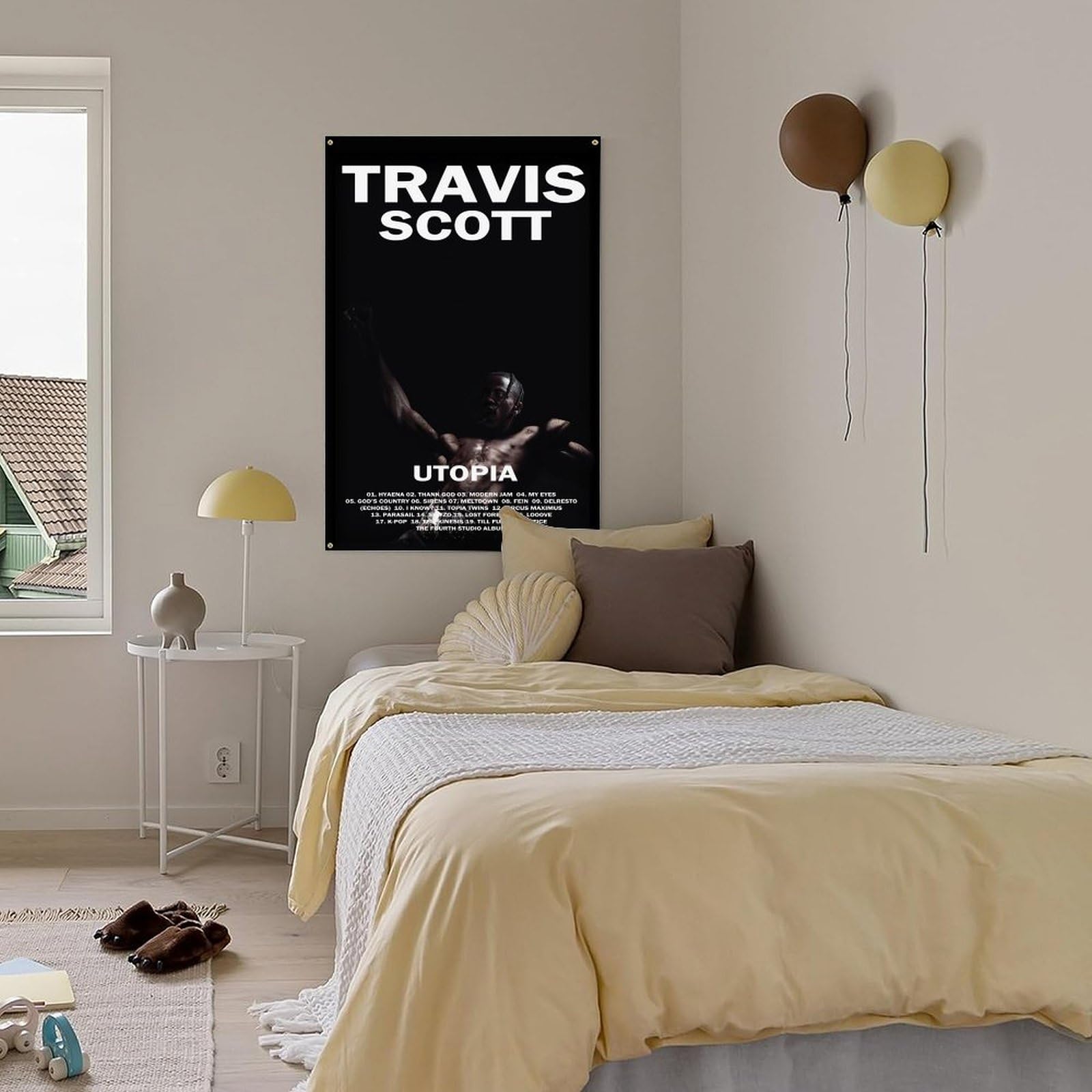 Dorm Decor Travis Scott Tapestry Amazon Baaouse Travis Flag Scott