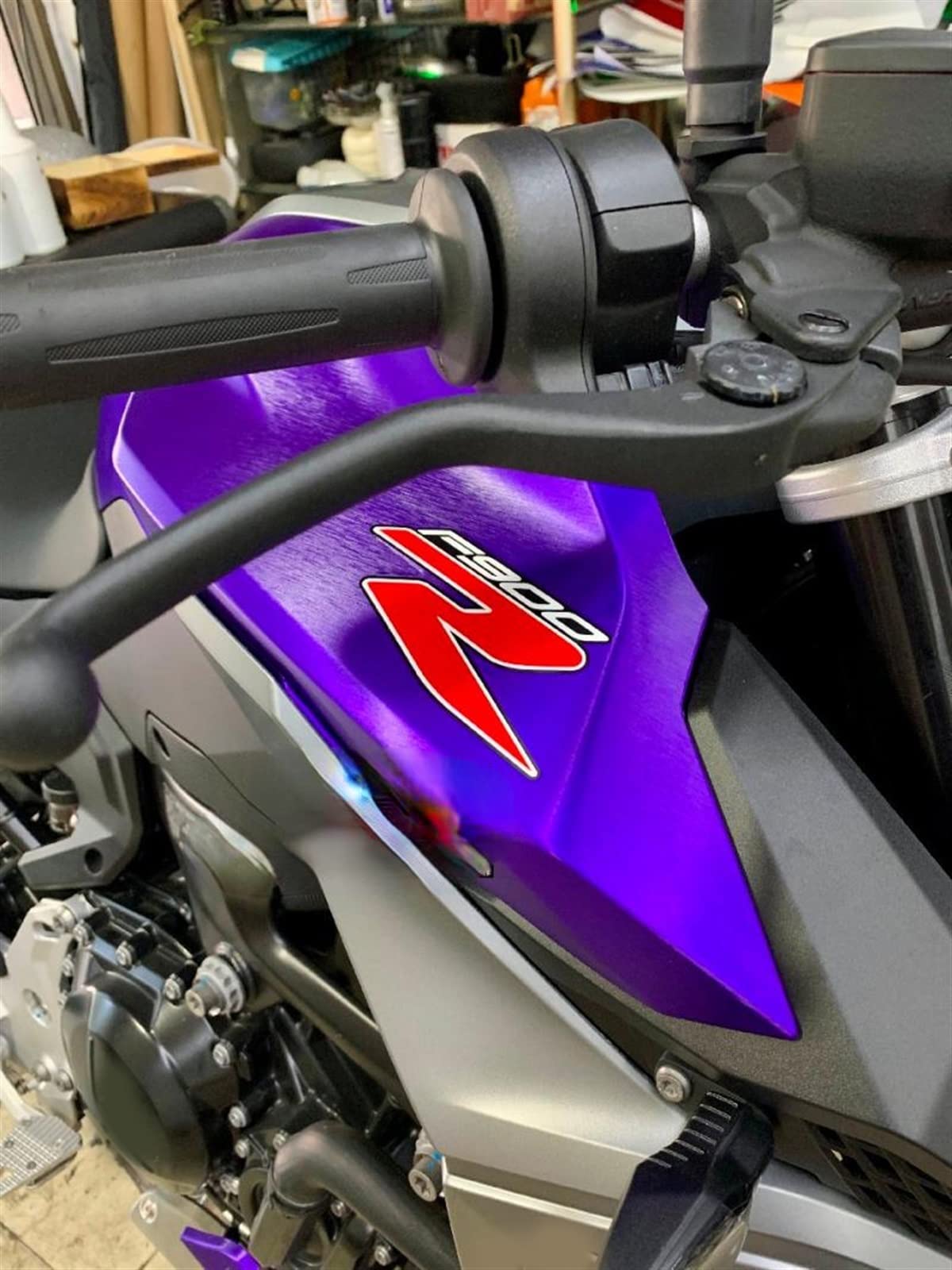 WITHWE Aufkleber Motorrad Für BMW F900R F900 R 900R Fuel Tank Pad Cover Protector Aufkleber Aufkleber