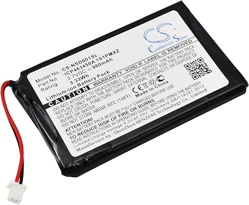 VI VINTRONS Batería para AudioVox IHDP01A, IHDP01A Radio HD/FM portátil P, ICP463450A 1S1PMXZ,