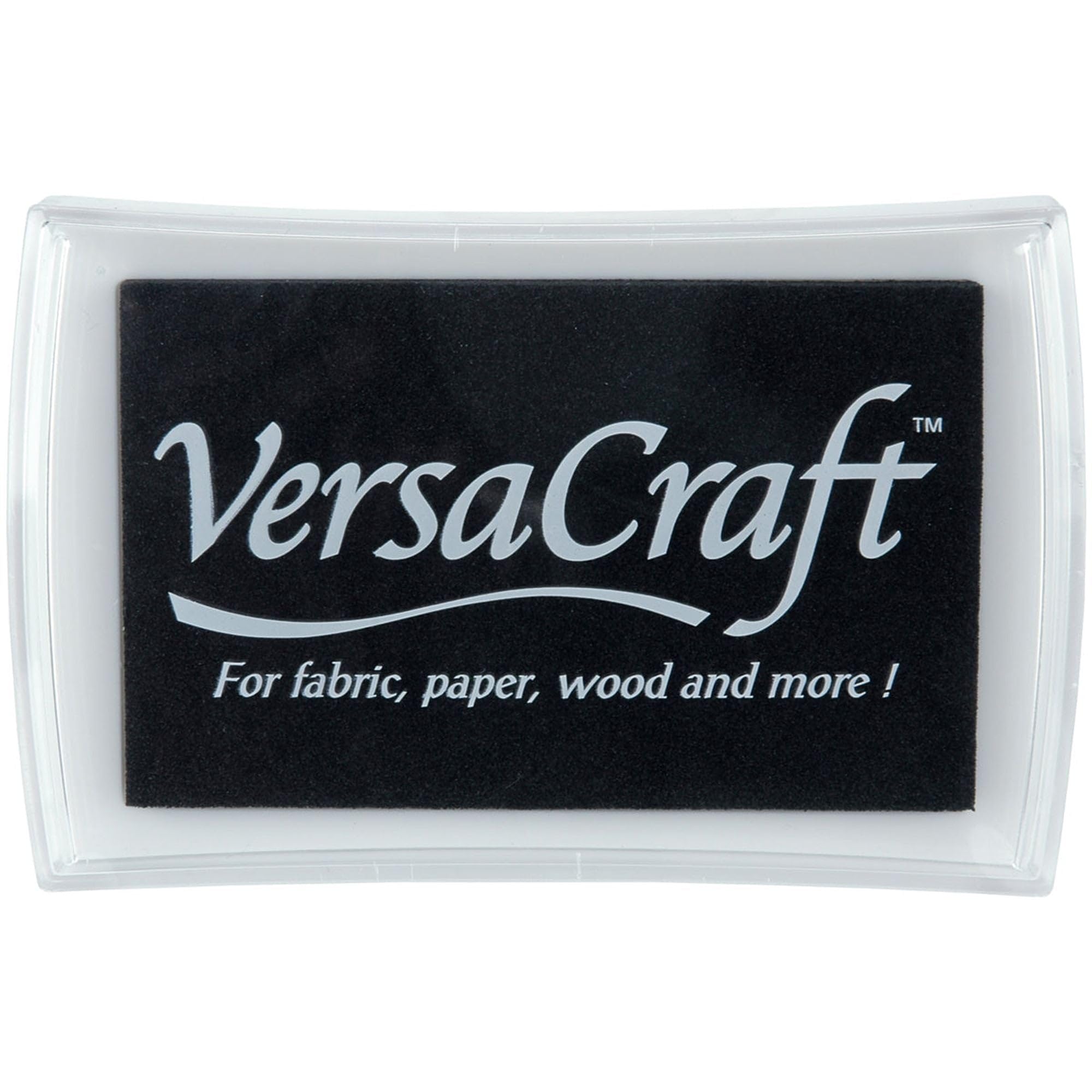VersaCraft Small Craft Ink Stamp Pad Real Black