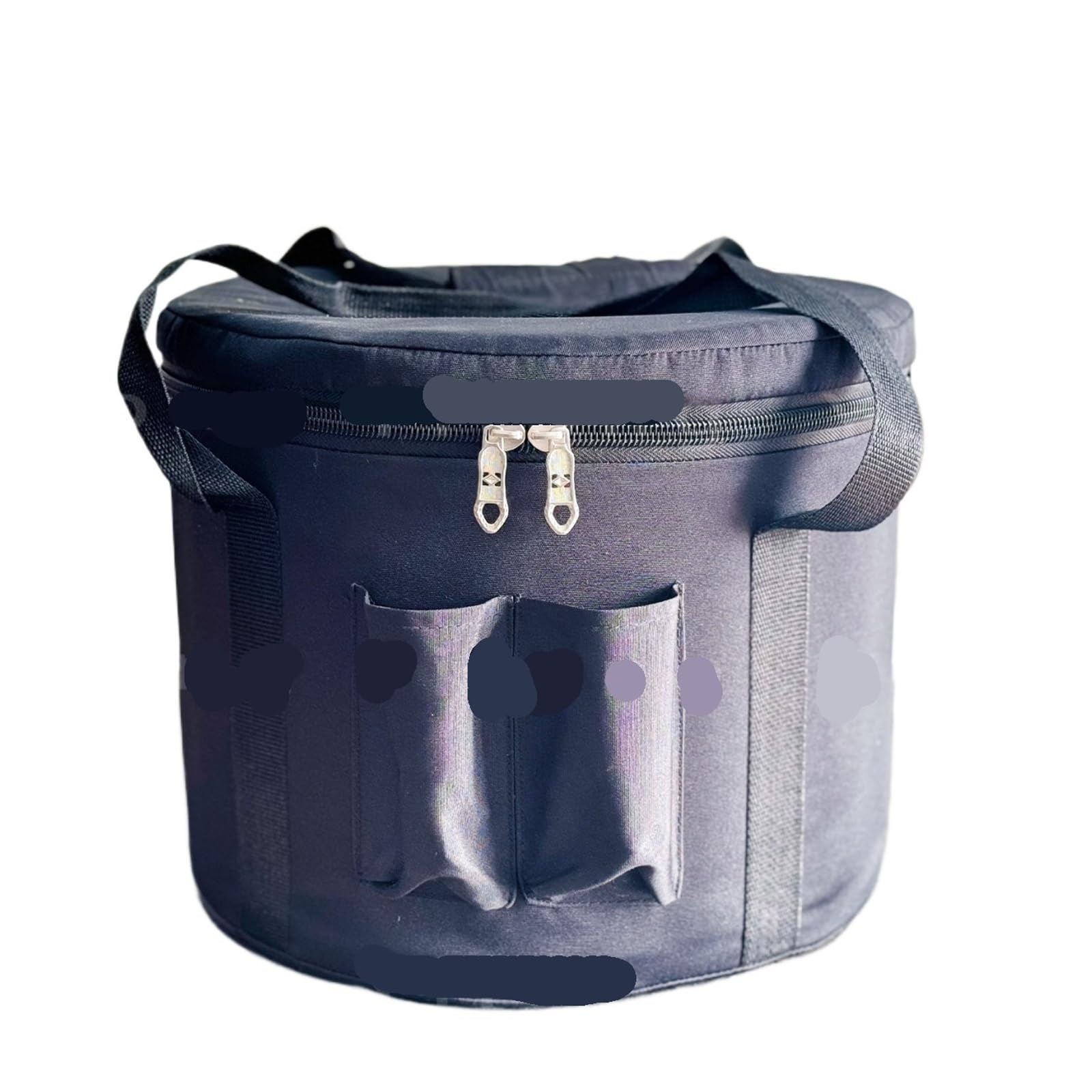 Bolsa para Cuenco Tibetano Estuche de transporte resistente lona 14 pulgadas for cuenco tibetano cristal, material for proteger la seguridad los cuencos(Purple bag)