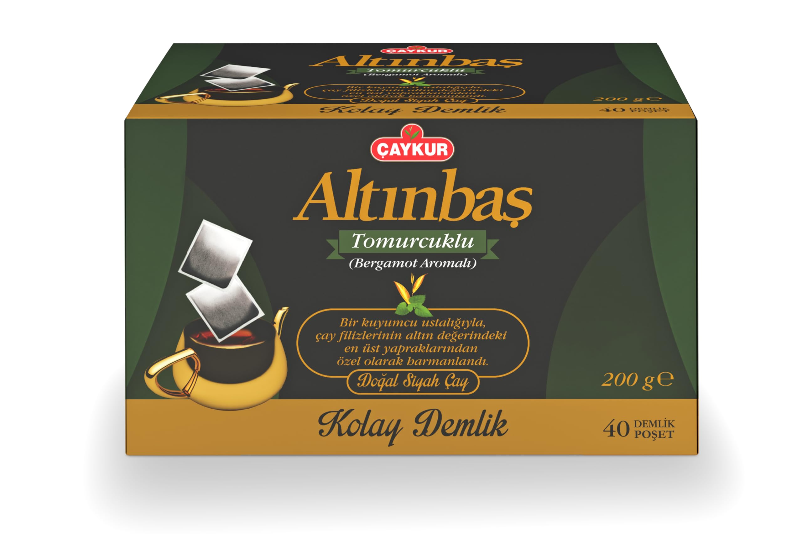 Caykur Altinbas Black Tea Series (Early Grey 40 Teapot Bag)