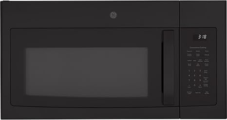 GE Over-the-Range Microwave Oven with Recirculating Venting, 1.8 Cu. FT,