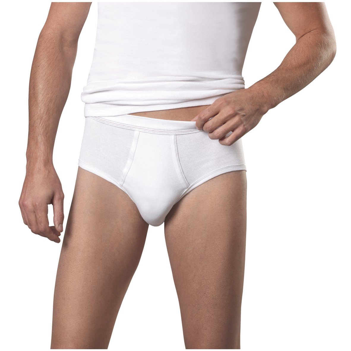 con-ta Conta Herren Slip Feinripp 5er Pack