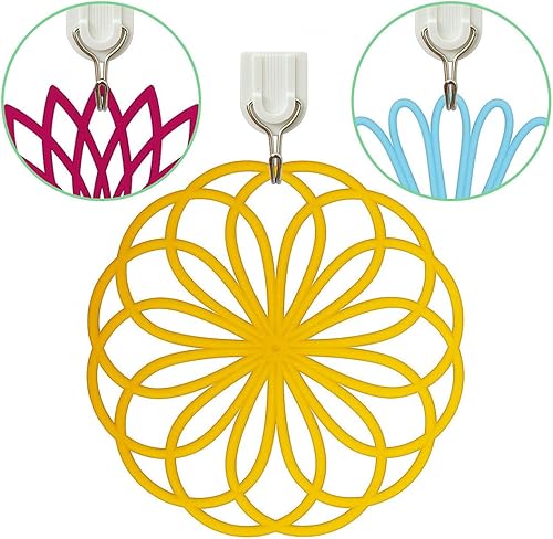 Miniatura 6 de MEFAN Salvamanteles de silicona - Alfombrilla de salvamanteles - Almohadillas calientes de cocina para ollasplatos calientes salvamanteles de tetera