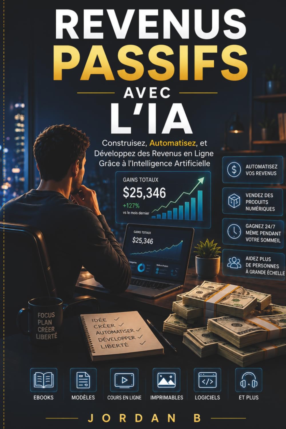 Maîtriser les Revenus Passifs grâce à l'IA: Créez, Automatisez et Développez vos Revenus Numériques grâce à l'Intelligence Artificielle