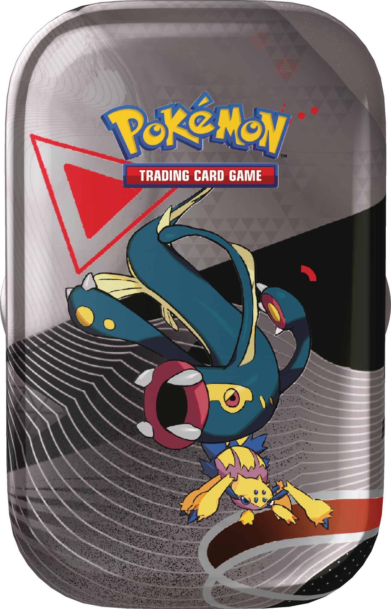 Pokémon-Sammelkartenspiel: Mini-Tin-Box Einall – Zapplarang & Voltula (2 Boosterpacks & 1 Stickerkarte) – Ansicht 2