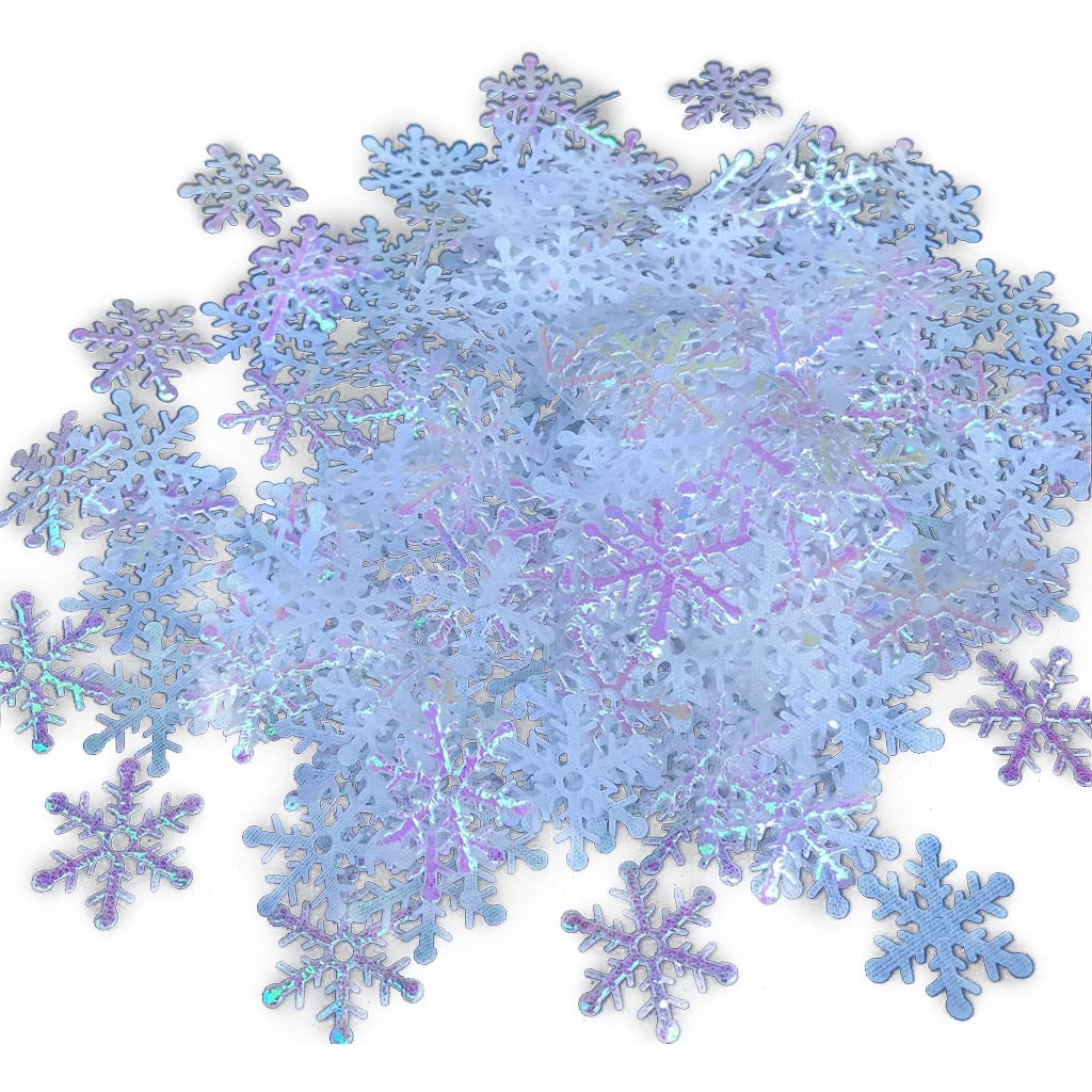 300pcs/bag Christmas Snowflakes Artificial Snow Tree Ornaments