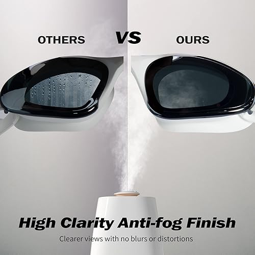 Miniatura 5 de Super Penguin Gafas de natación antivaho para mujeres y hombres adultos protección UV de visión amplia sin fugas