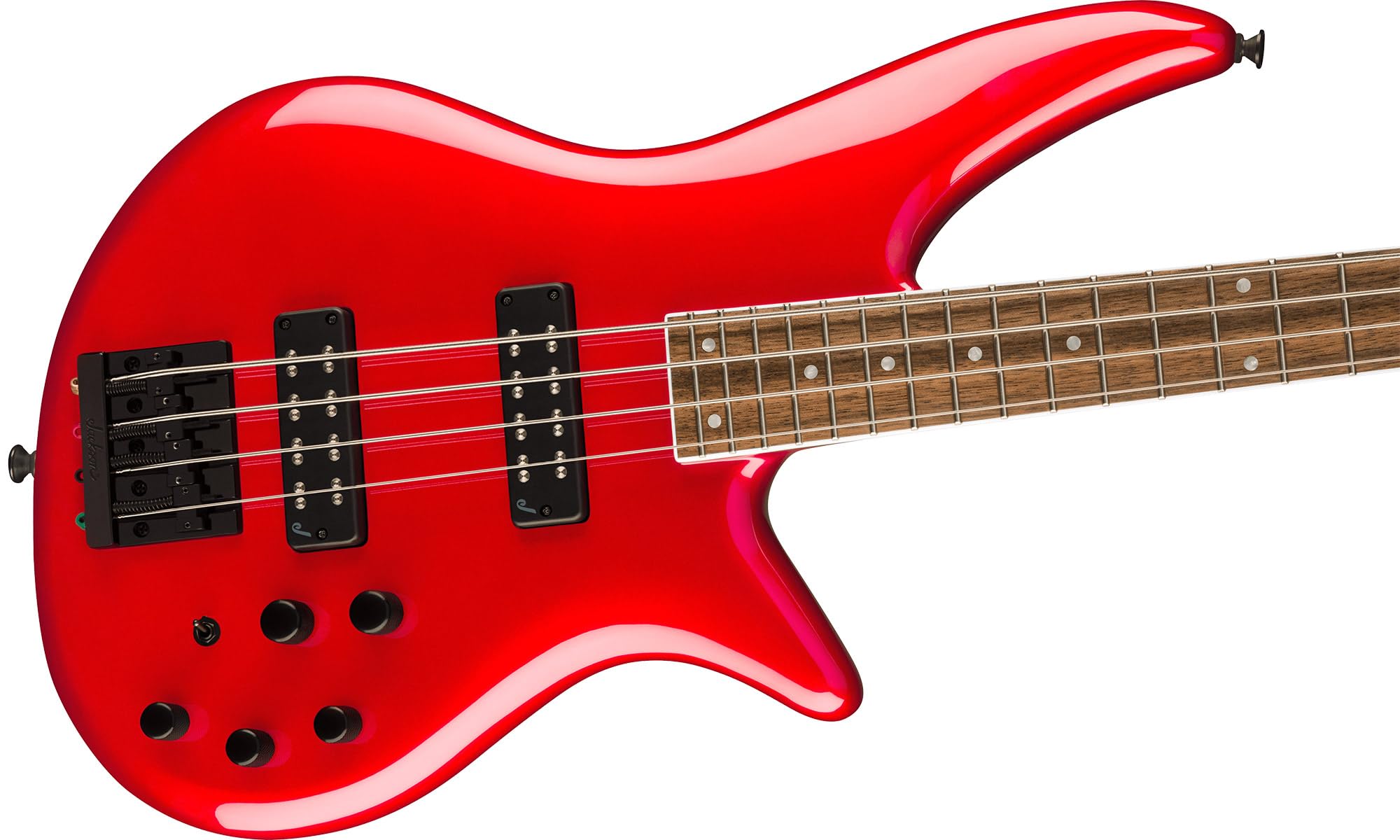 Amazon.com: Jackson X Series Spectra Bass SBX IV Candy Apple Red
