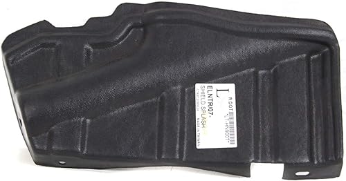 Miniatura 5 de Evan Fischer Protector contra salpicaduras del motor del lado del conductor compatible con Hyundai Elantra 2007-2012, compatible con Kia Forte y