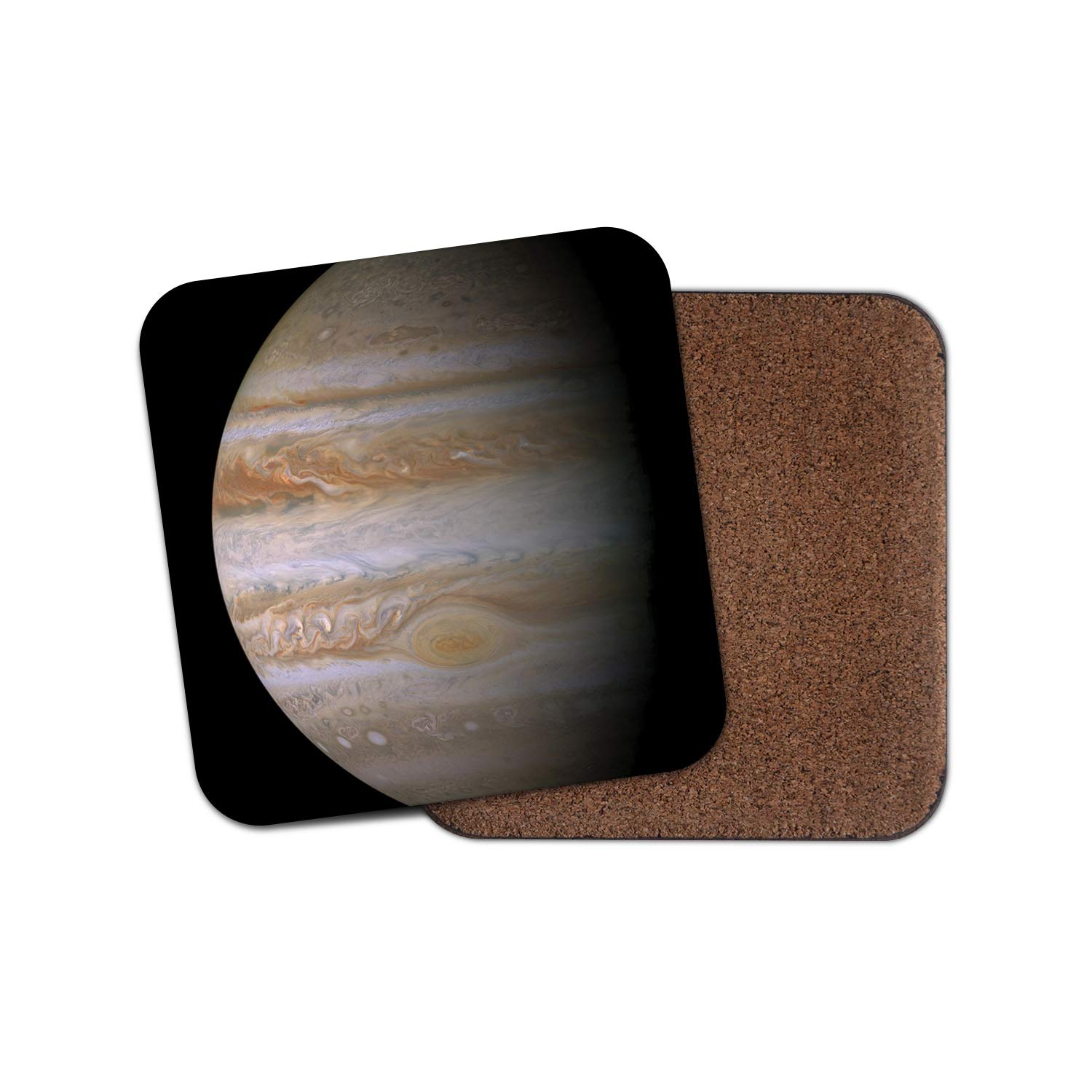 Destinationvinyl Multicolor 1 X Amazing Jupiter Coaster - Space Planet Science Astronomy Fun #8863
