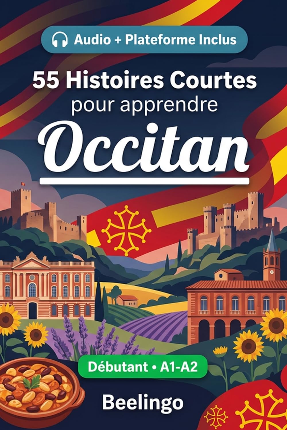 55 histoires courtes bilingues pour apprendre l'occitan pour débutants: Améliorez votre vocabulaire, votre lecture et votre compréhension écrite avec ... pour étudiants et adultes au niveau A1-A2
