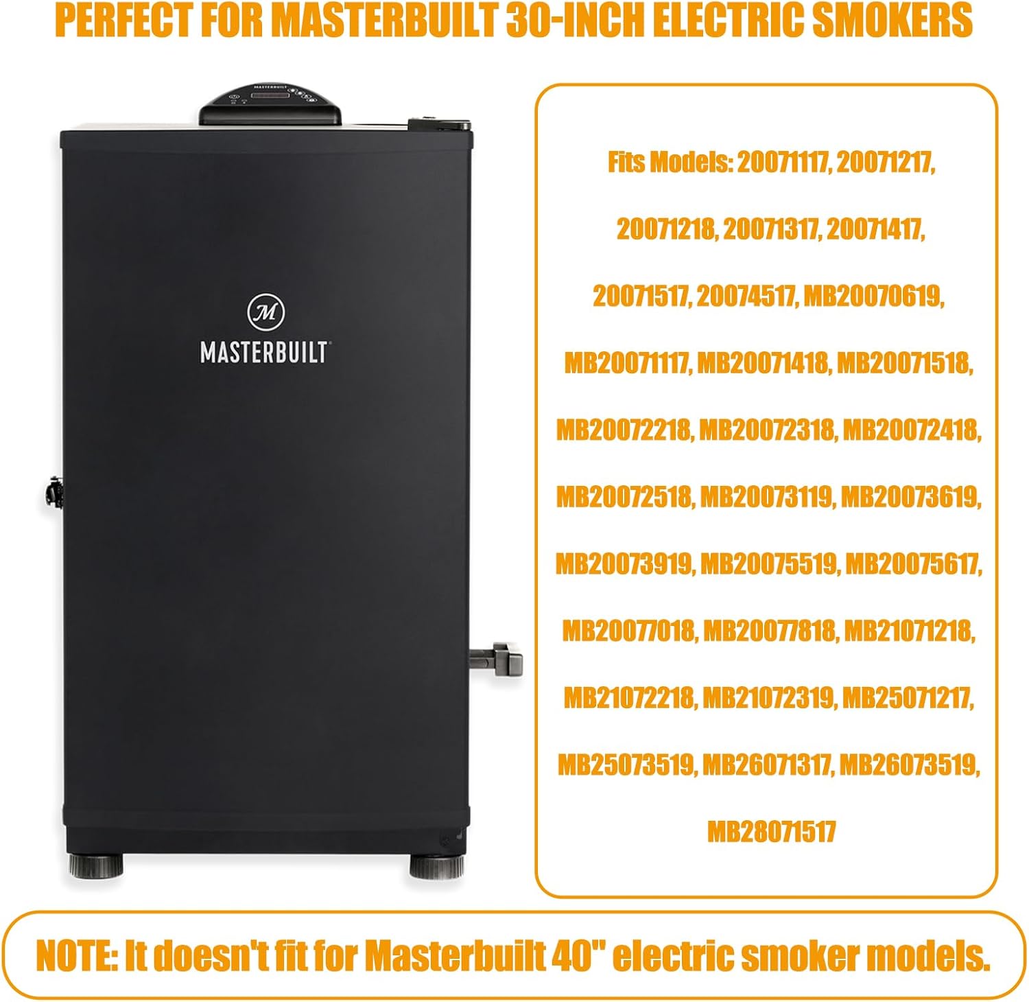 Small Water Bowl for Masterbuilt 30-inch Digital Electric Vertical BBQ Smoker Water Pan Replacement Part for Masterbuilt Original Model 9007170040