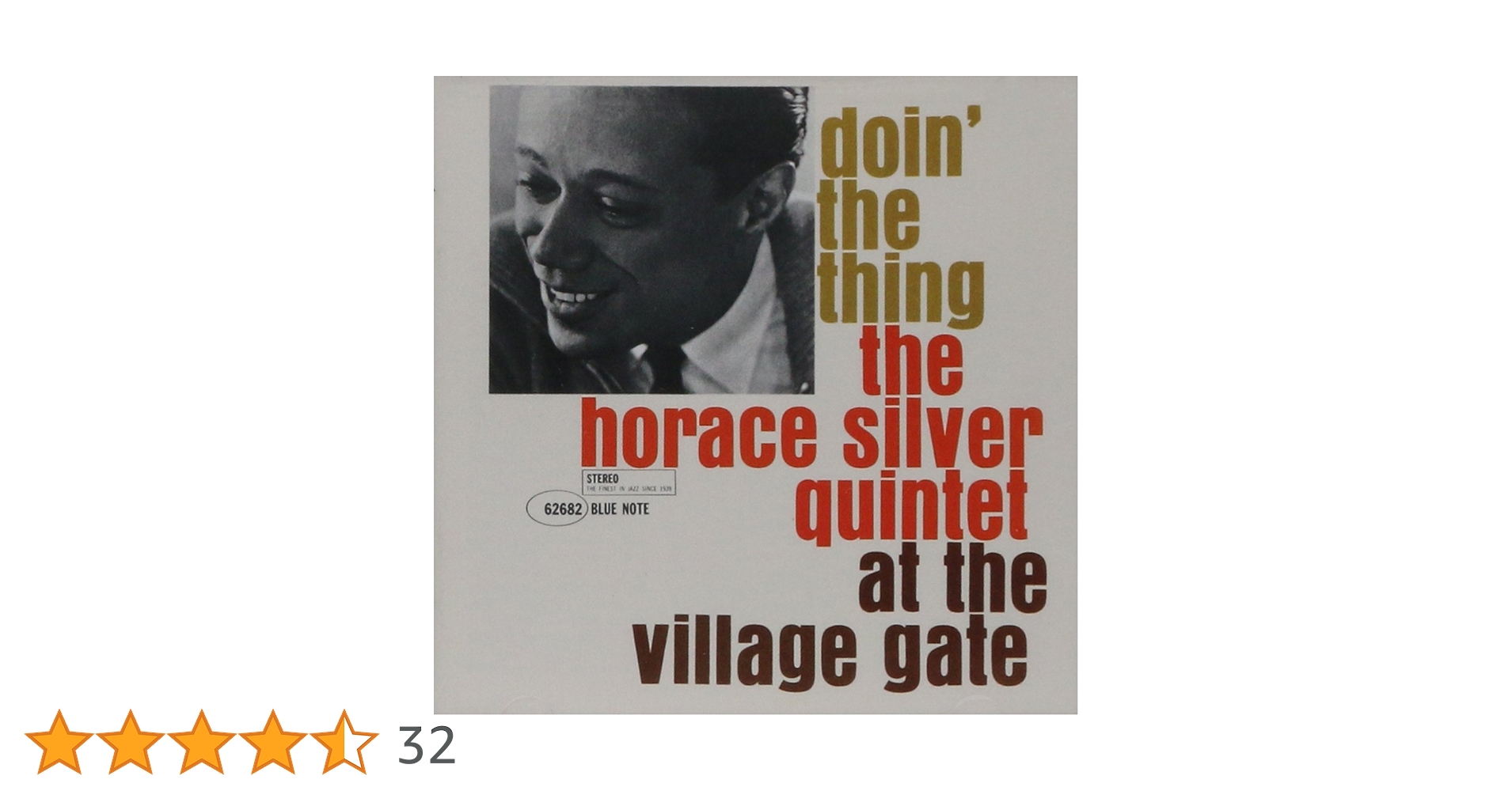 米、欧LP Horace Silver Quintet Doin The Thing - At The Village Gate 00602508073830 Blue Note, UMe /00260 The Horace Silver Quintet – Doin' The Thing - At The Village