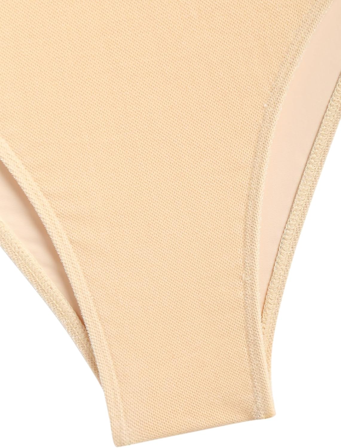 seamoly Deep Green Striped Halter String Tie Side Tankini Set - Image 4