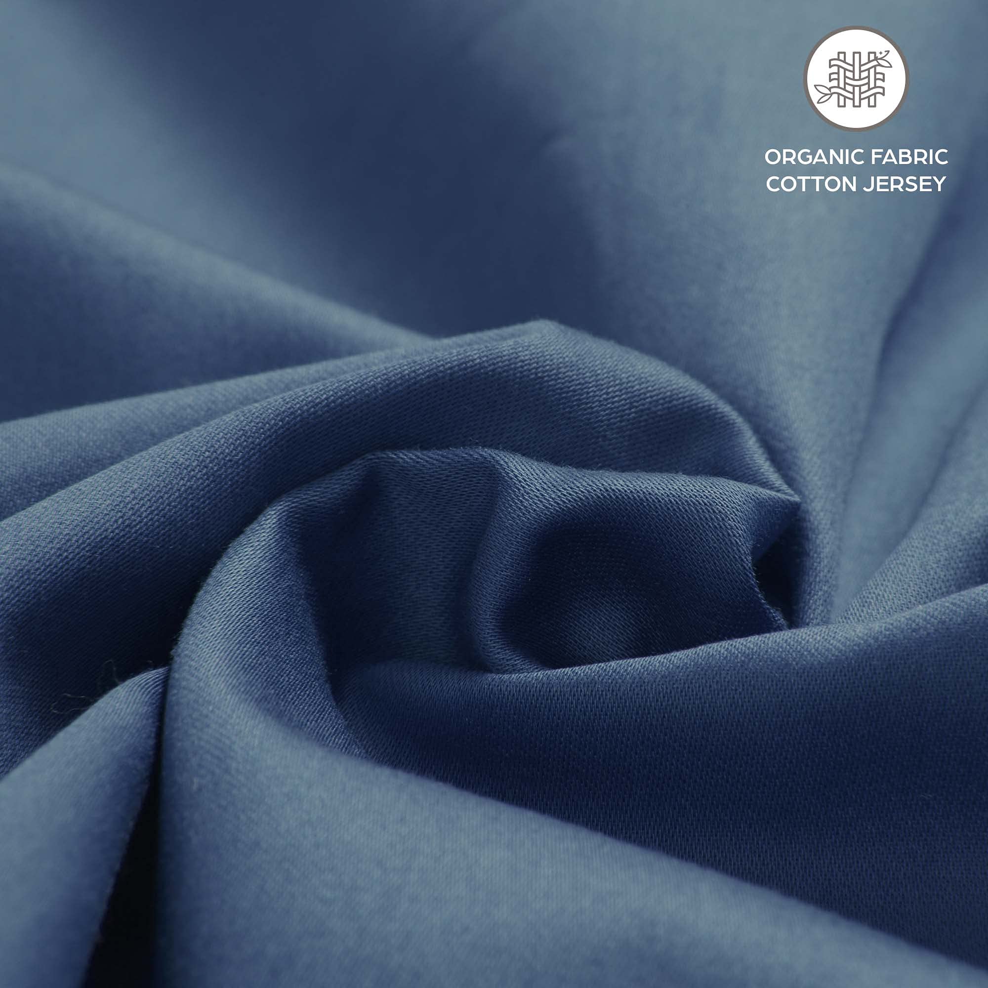 Flowen Lenzuola Matrimoniali con Angoli 200x200 cm Blu Navy in Cotone per Letto Super King Size con Materasso Fino a 30cm Tessuto Anti-Acaro e Ipoallergenico di Alta qualità Lavabile in Lavatrice