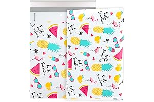 UCGOU 6 x 9 Poly Mailers: Stylish Summer Element Design for Secure Shipments