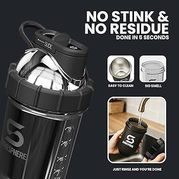 Amazon.com | SHAKESPHERE Stainless Steel Shaker Bottle - 24oz