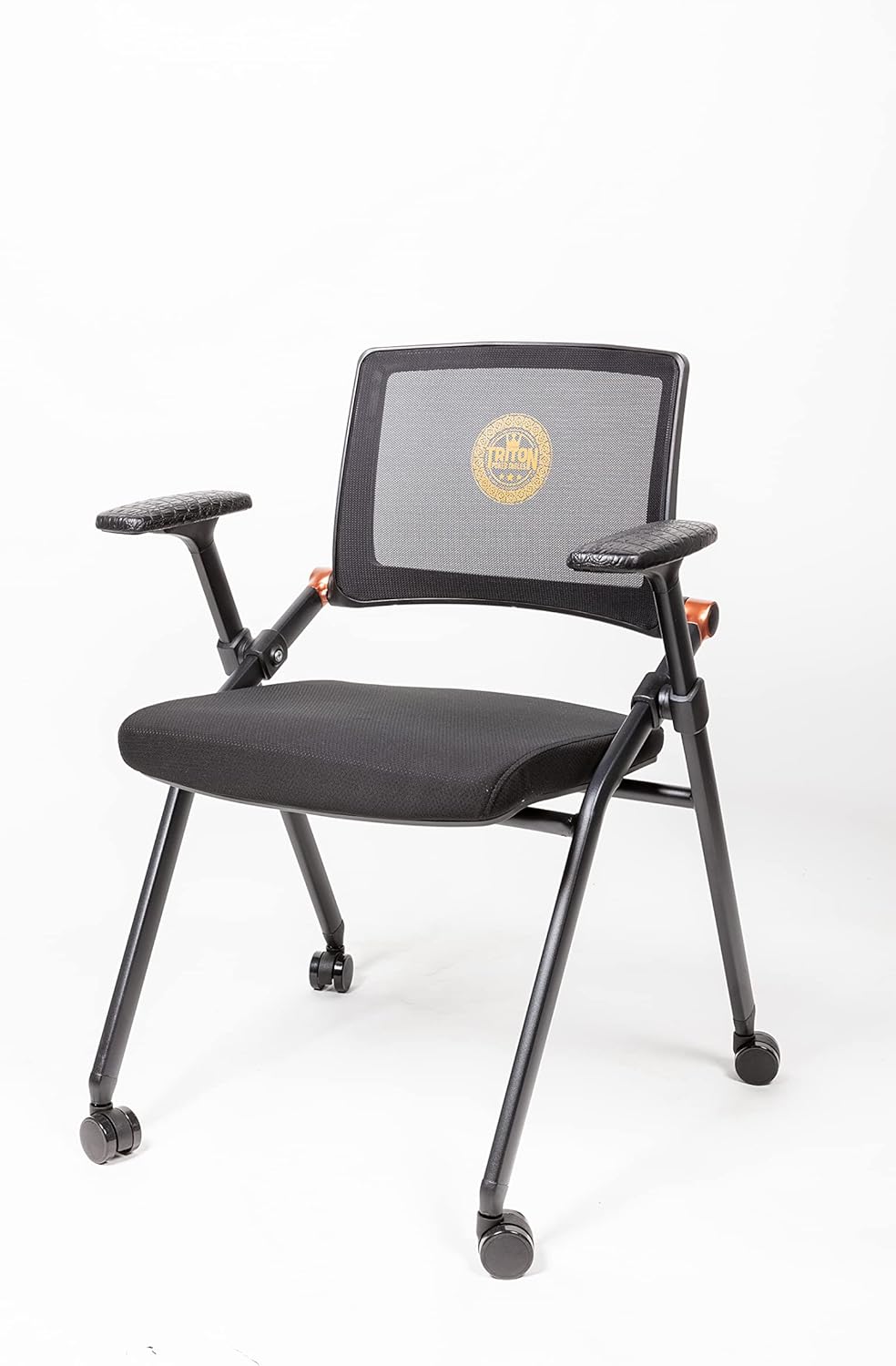 Triton Poker Folding Poker Chairs with Wheels for Poker