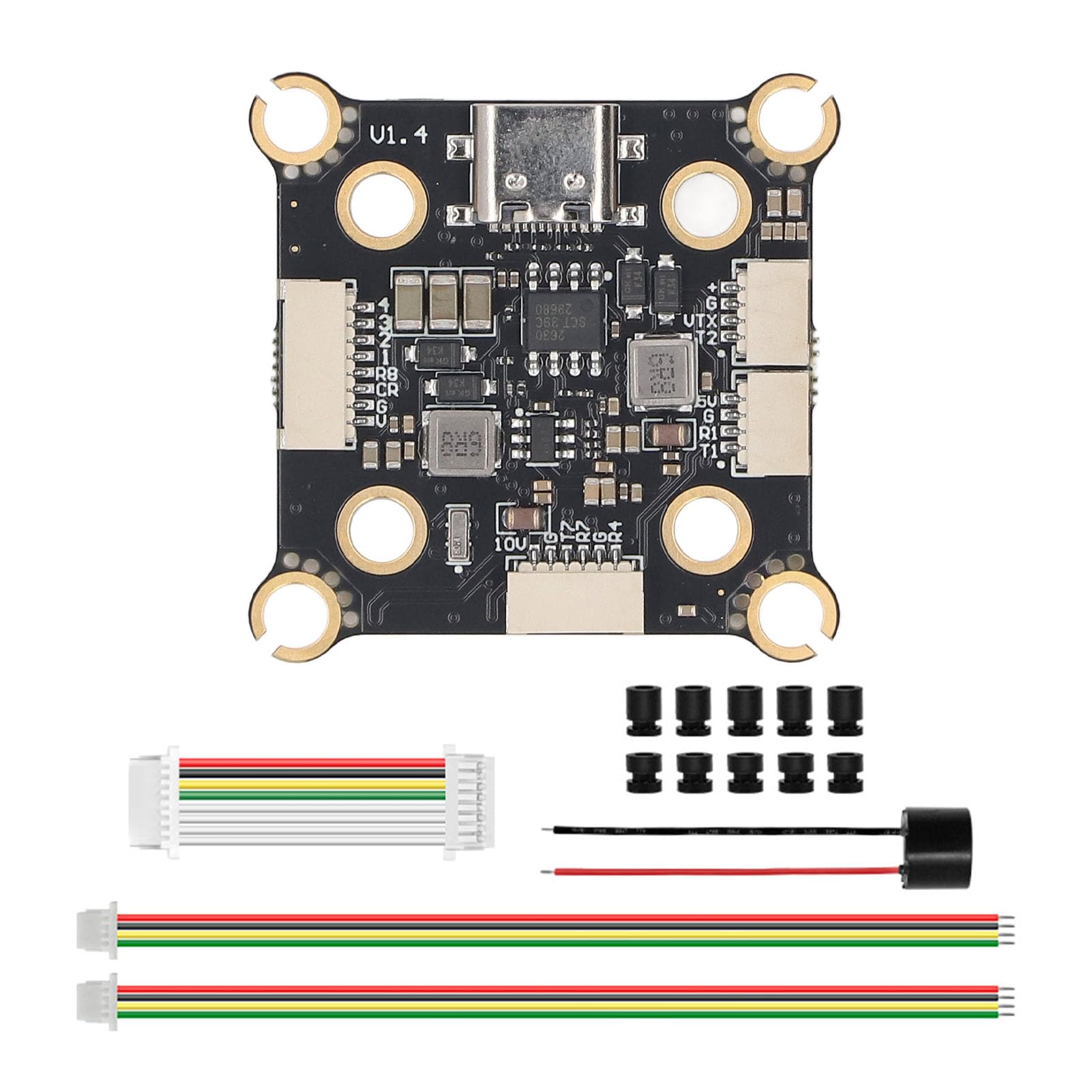 Płyta kontrolera lotu STM32H743 Gyroscope MPU6000 Wysoka wydajność procesor 480 MHz szybka reakcja dokładna kontrola stabilności dla dronów wyścigowych FPV quadcopters 20x20 mm