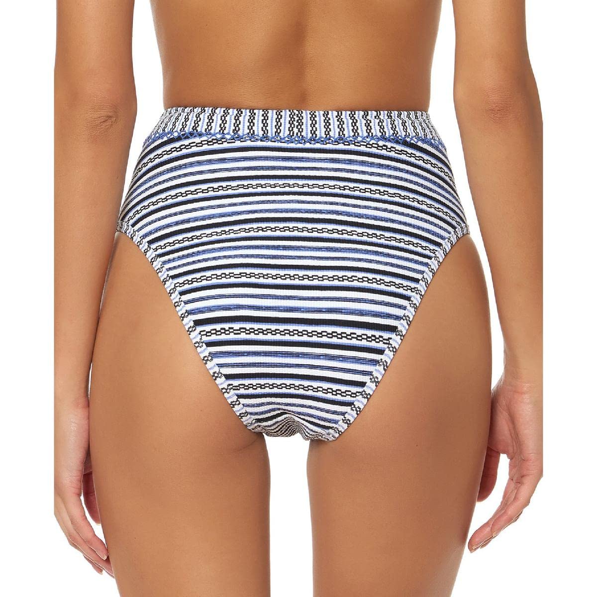 Jessica Simpson Mix & Match Stripe Swimsuit Separates (Top & Bottom) Haut de Bikini Femme