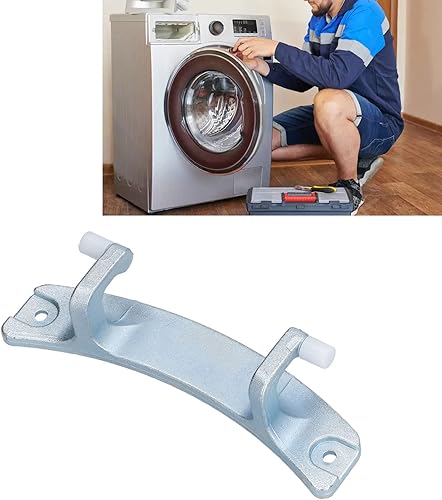 Miniatura 3 de Accesorios para lavadora Bisagra de puerta de lavadora Bisagras de puerta de aleación de aluminio Pieza de repuesto para lavadora de carga frontal