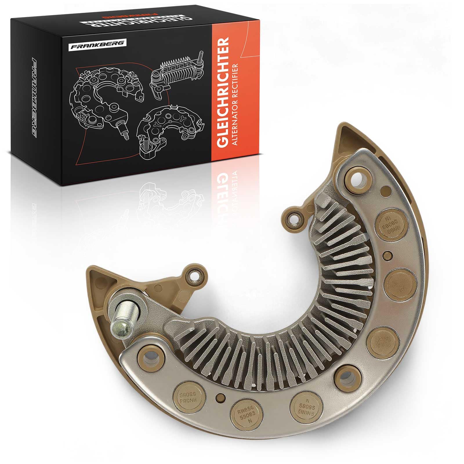 Frankberg Generador rectificador 330307, RM-180HV | Compatible con: Brújula MK49, Patriot MK74, Vengador, Sebring Jr., Sebring JS, Sebring Convertible JS, Calibre