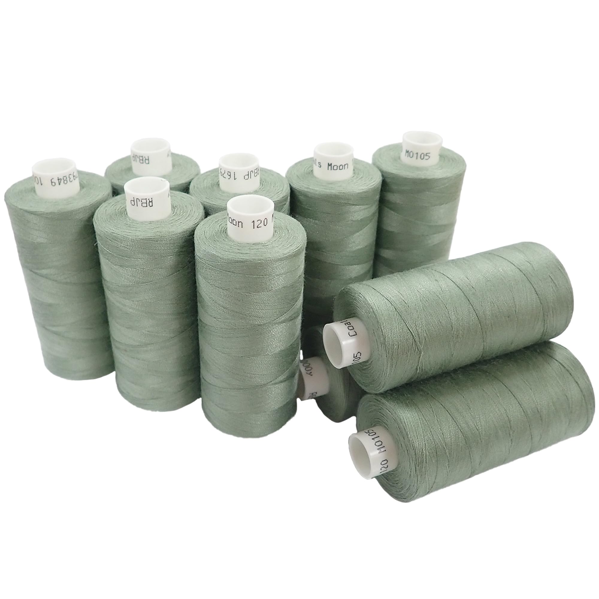 Moon Thread M010510 Sage Spun Polyester Sewing Thread - 1000M