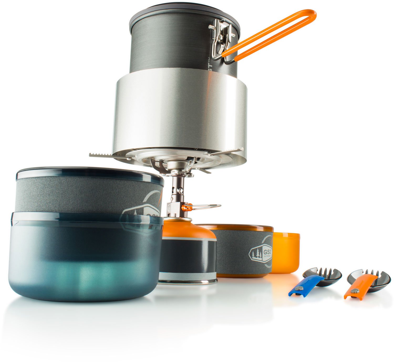 GSI Outdoors Halulite Microdualist Complete Cooking System