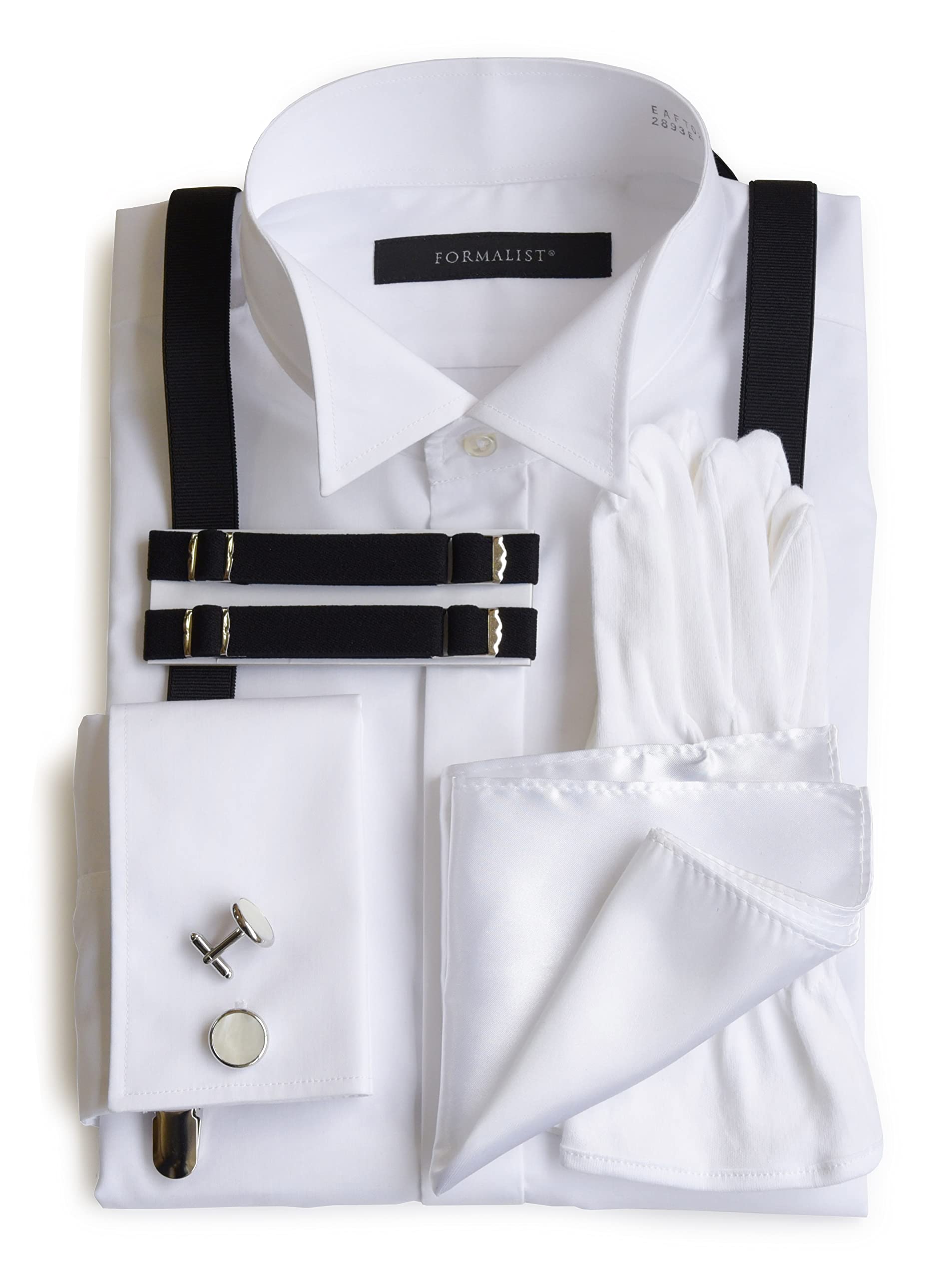 【チャコット製】タキシード上下セット＆シャツ＆小物類/ほぼフルセット Amazon.co.jp: [タキシードステーション] ウイングカラーシャツ