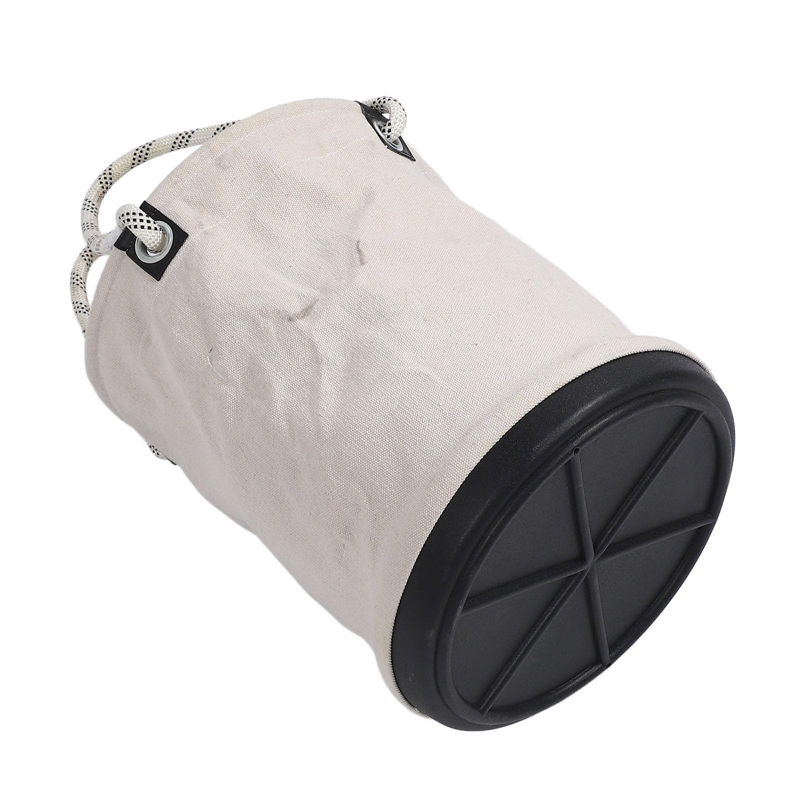 Alomejor Bolsa de Herramientas de Lona, ​​organizador de Herramientas de Carga Resistente Al Fuego, 30kg, para Varios Proyectos (WHITE)